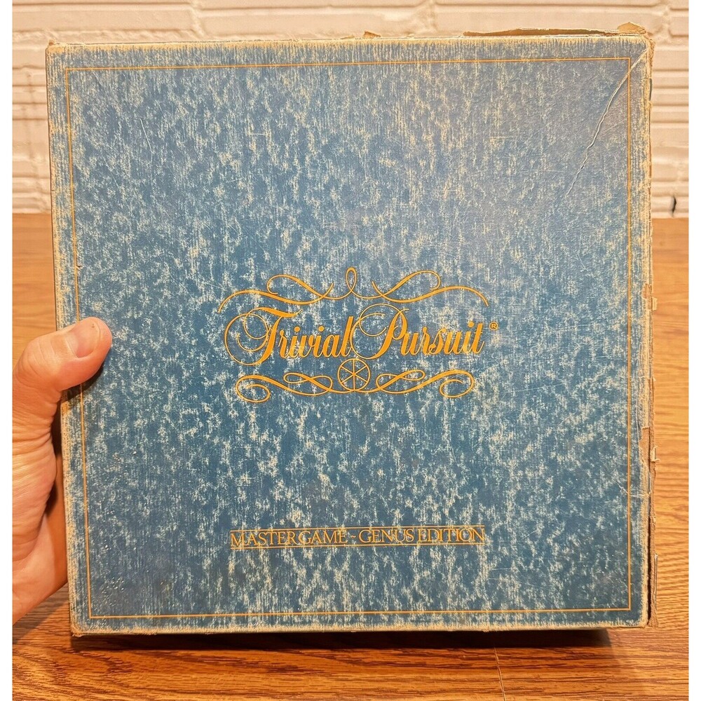 Vintage Trivial Pursuit Board Game Master Game Genus‎ Edition 1981